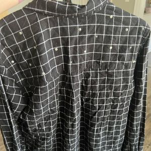 Womens Idyllwind flannel size small with snaps